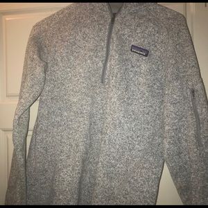Patagonia Heather Grey Fleece